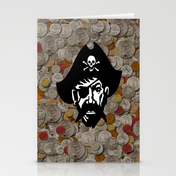 Captain Kidd II (The Rude Pirate) Stationery Cards