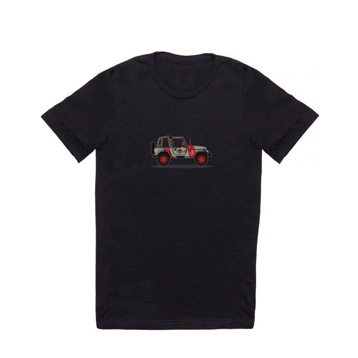 Jurassic Park Jeep T Shirt