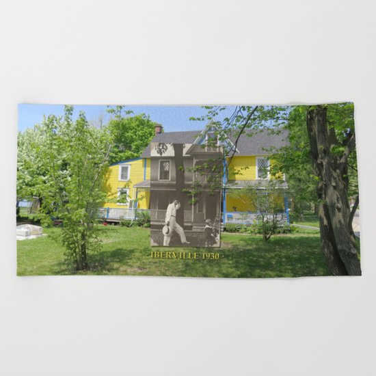 Iberville 1930 Beach Towel
