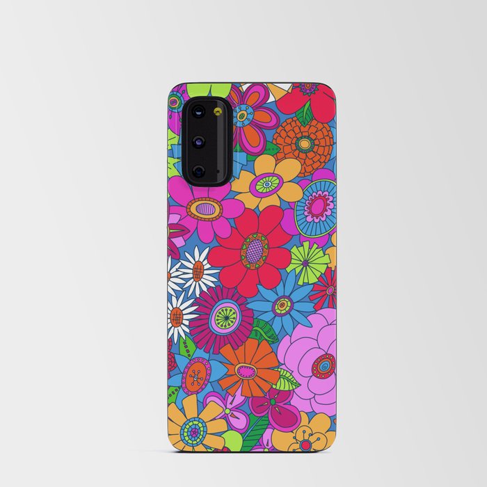 Moddy-Mod Floral (Brighter Version) by lalalamonique Android Card Case