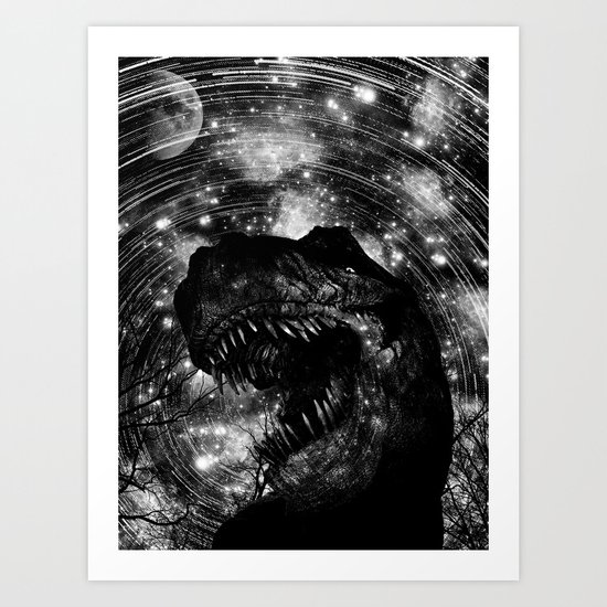 RAWR!!!!!!!!!!!!!!! Art Print
