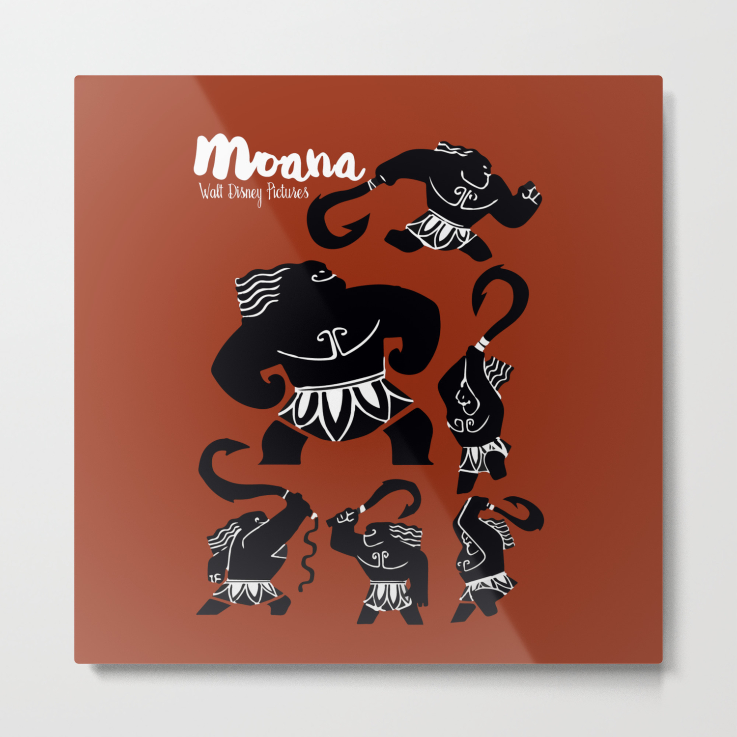 Moana Animated Movie Poster Oceania Vaiana Minimal