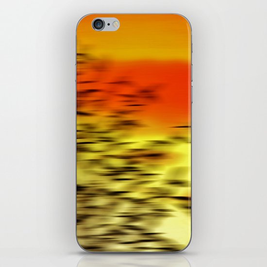 Warm whisper iPhone & iPod Skin