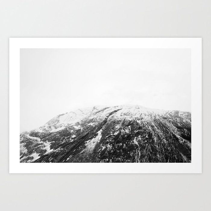 Glacier Photography | Rocky Mountains Canada | Travel Alberta | Wanderlust Art Print