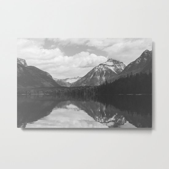 Peace At Lake McDonald Metal Print