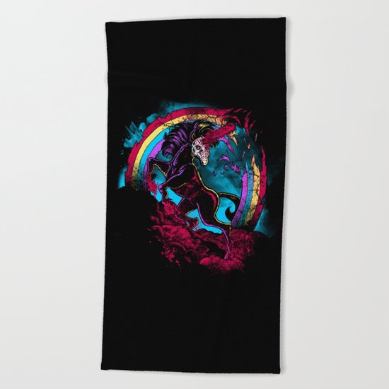 Murdercorn Beach Towel