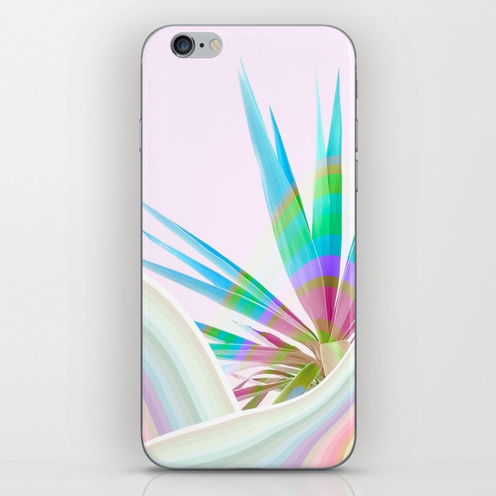 Candy Rainbow Palm iPhone Skin