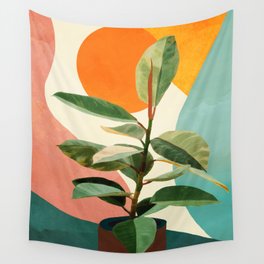 Colorful Ficus 1 Wall Tapestry