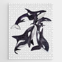 Orcas and Seals Jigsaw Puzzle