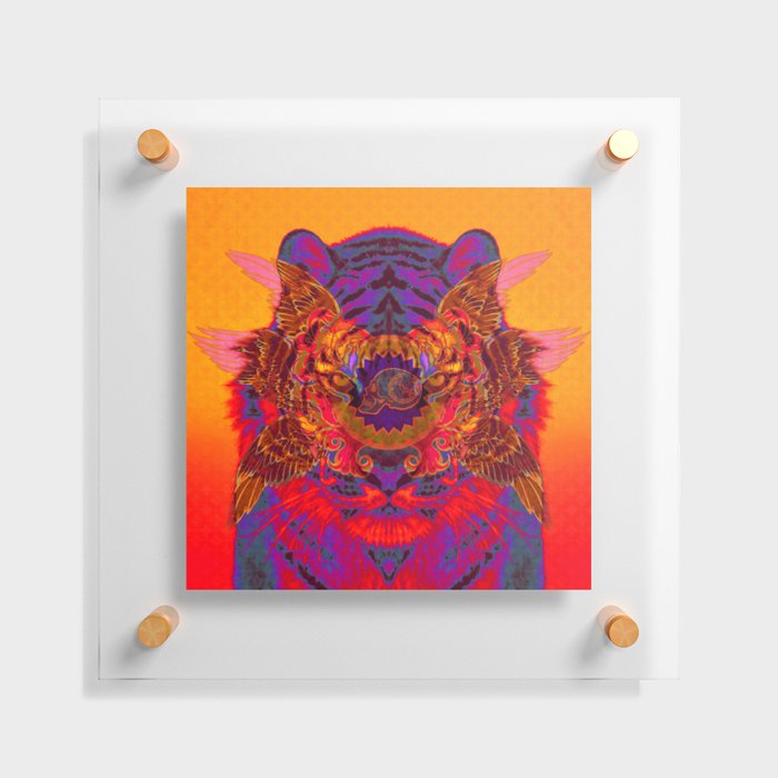 TIGER Floating Acrylic Print