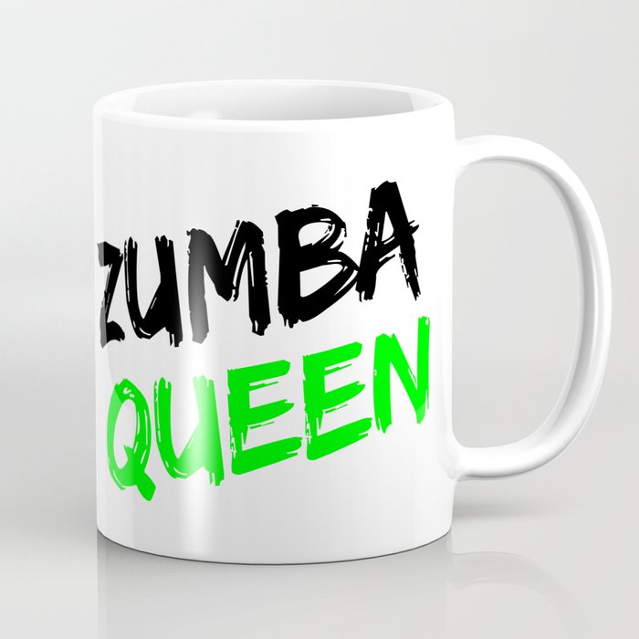 Zumba Queen (Green) Coffee Mug