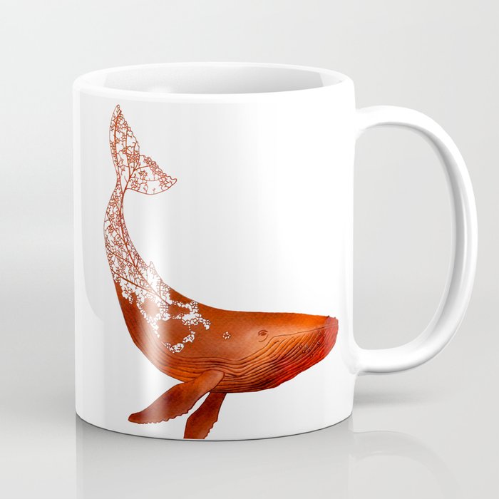 dissolving endangered species humpback whale Coffee Mug