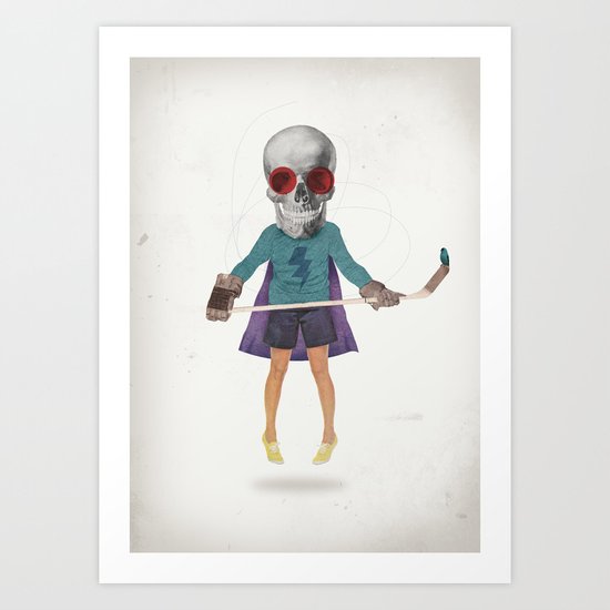 Superhero #9 Art Print