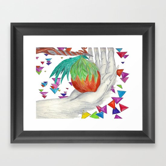 Alien Fruit Framed Art Print