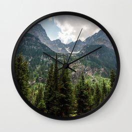 Grant Teton National Park Cascade Valley Wall Clock