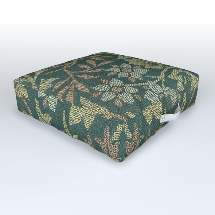 William Morris floral pattern Outdoor Floor Cushion