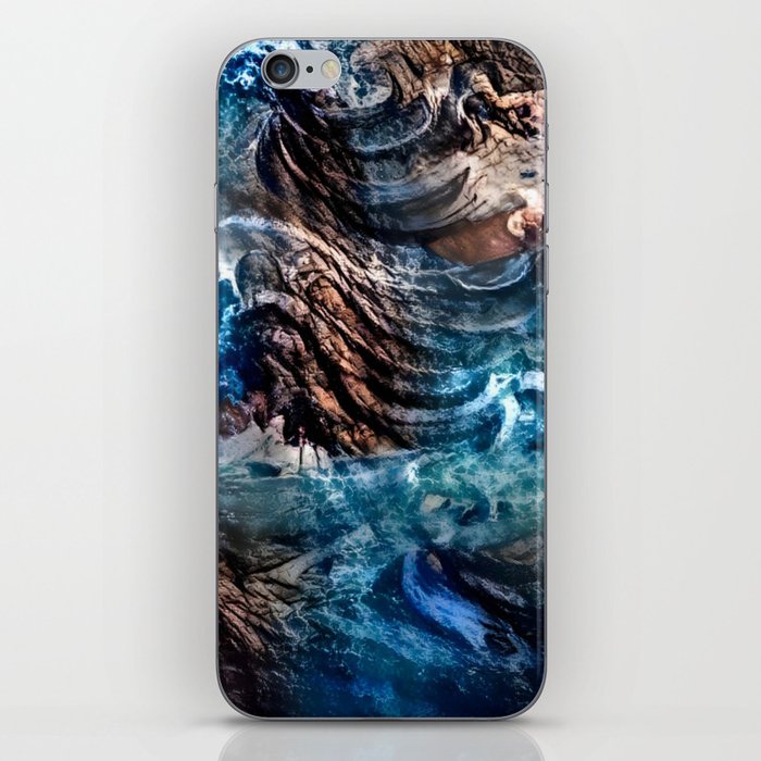 Abstract Waves iPhone Skin
