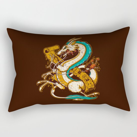 SPIRITED CREST Rectangular Pillow