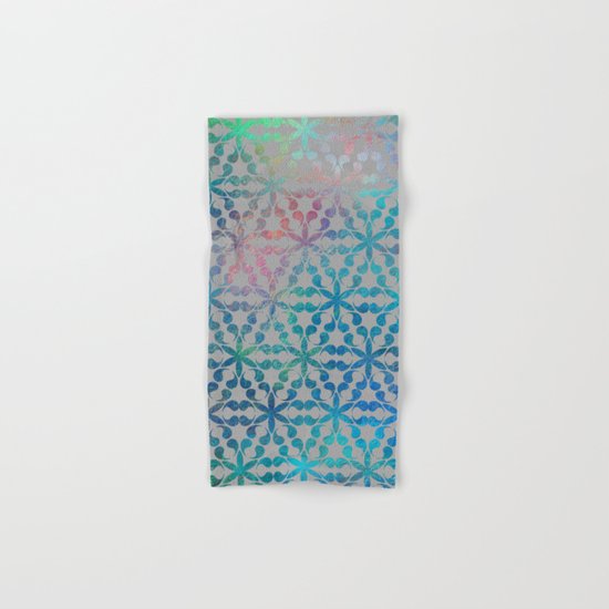 Flower of Life Variation - pattern 3 Hand & Bath Towel