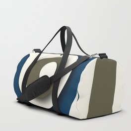 Geometric color mountain 19 Duffle Bag