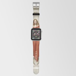 Thomas Cooper Gotch  A Jest Pretty girl in red dress Apple Watch Band