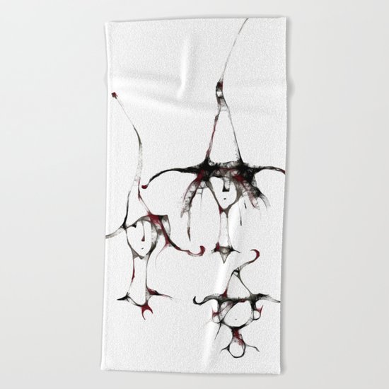 cool sketch 190 Beach Towel