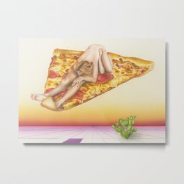 Pizza 69 Metal Print