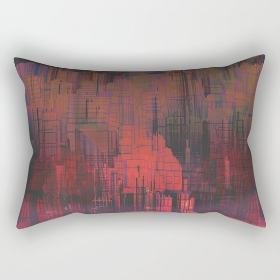 Urban Poetry in the Floating Town / 27-11-16 Rectangular Pillow