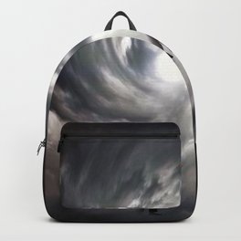 Find Yourself Backpack | Heart, Clouds, Givelove, Pop Art, Pattern, Black And White, Shadows, Graphicdesign, Good, Lostandfound 