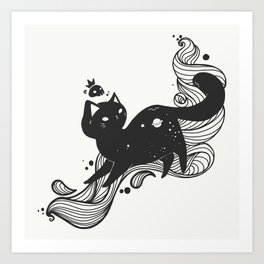 Kawaii Cat Art Prints For Any Decor Style Society6