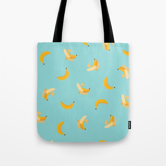 Banana Pattern Tote Bag