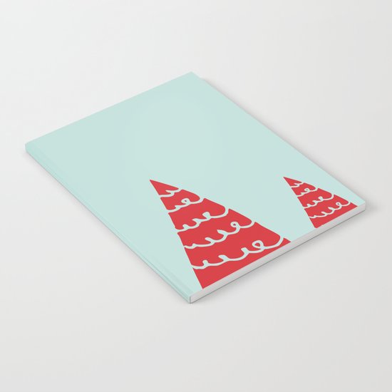 Funky christmas tree Notebook