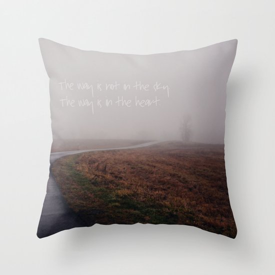 the way Throw Pillow