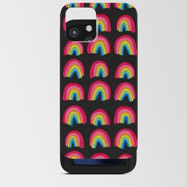Rainbow Collection – Charcoal iPhone Card Case