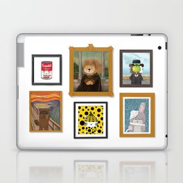 Famous Art Parody Paintings Gallery Laptop & iPad Skin