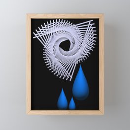 drops -03- Framed Mini Art Print