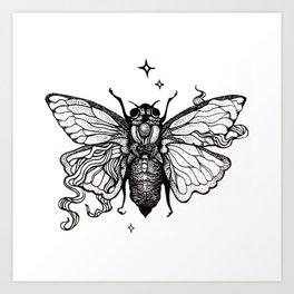 Cicada Art Print