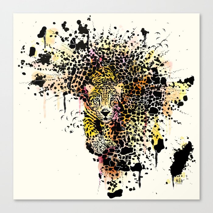 The last leopard Canvas Print