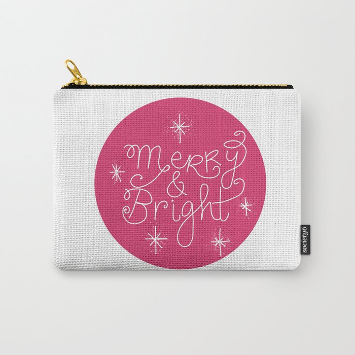 Merry and Bright  Carry-All Pouch