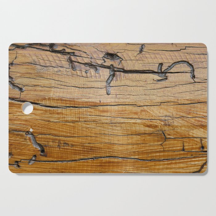Natural wood background, wood slice and organic texture Cutting Board