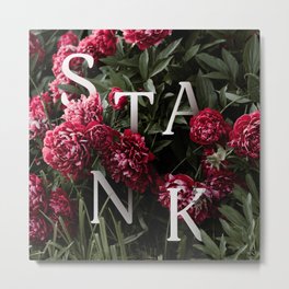 Stanky Flowers Metal Print