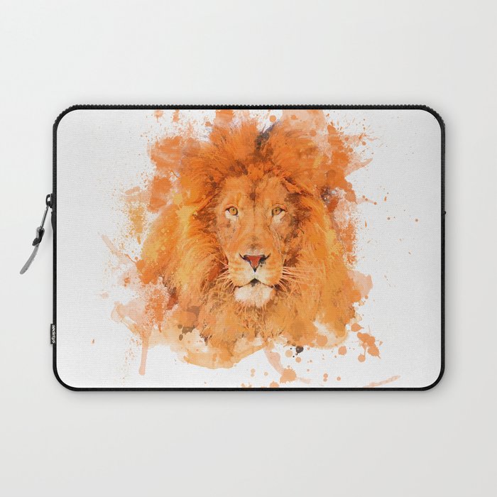 Splatter Lion Laptop Sleeve