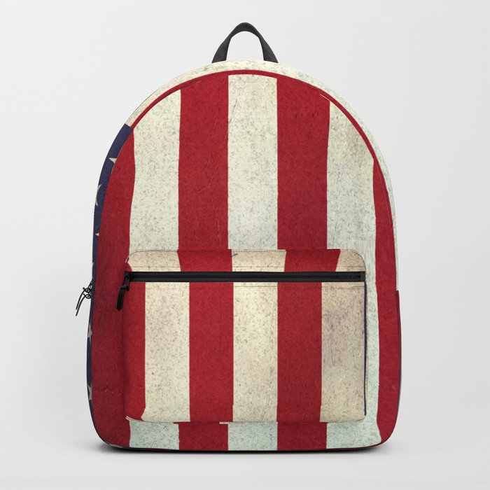 united state of  America Flag - vintage look Backpack