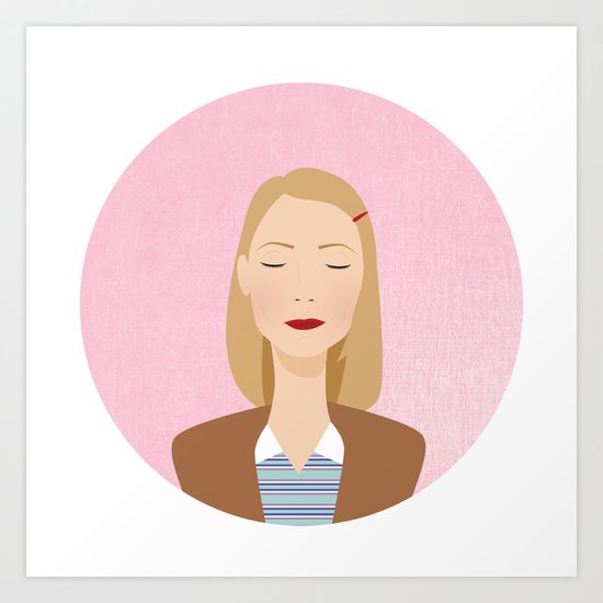 margot tenenbaum Art Print