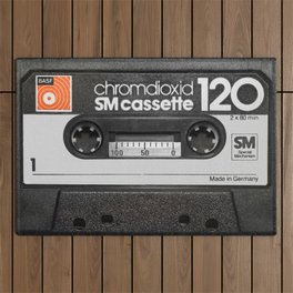 A BASF SM cassette 120 minutes duration Outdoor Rug