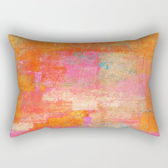 Littered Colors Rectangular Pillow