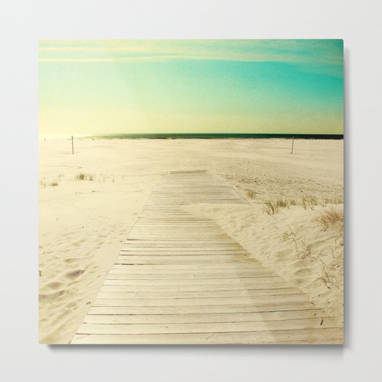 Sun and Sand Metal Print