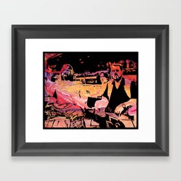 The Dude Abides Framed Art Print