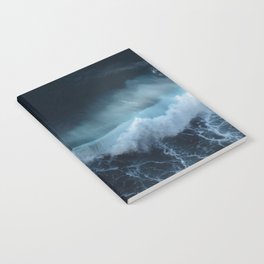 Blue Waves Ocean Sea Notebook