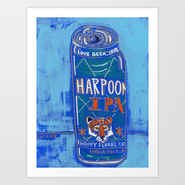 Harpoon - IPA Art Print